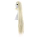 Anime Costume Long Straight Cosplay Wig in Stunning Light Blonde - Unleash Your Inner Character with 40 Inches of Glamorous Hair