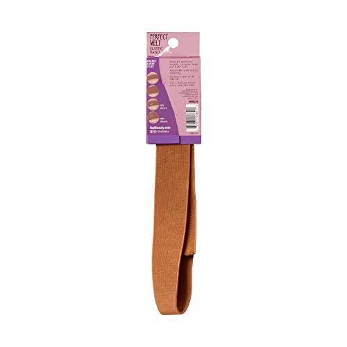 Flawless Fusion Expert: Perfect Melt Elastic Band for Lace Frontal Wigs (1-1/8") - Natural Brown