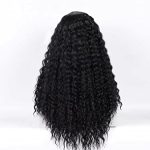KXFNUO 26-Inch Long Curly Deep Wave Wig for Black Women - Natural Black Hair Replacement for Elegant Occasions