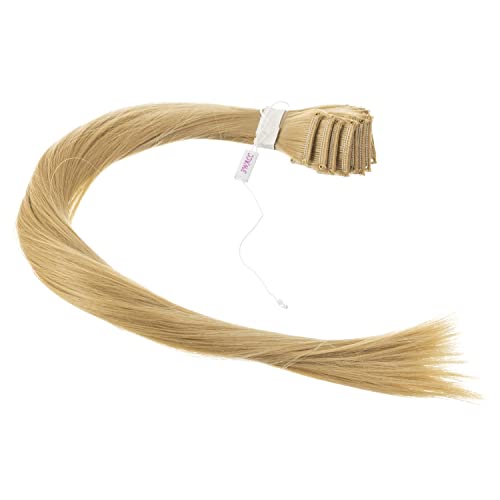 SWACC 12 Pcs Straight One Color Party Highlights - Effortless Clip-in Hair Extensions for Stunning Style