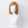 Amback's Orange Bob Cosplay Wig: Heat Resistant and Perfect for Halloween and Anime Costume Looks