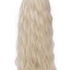 iunoket Women Sarah Sanderson Wig: Long Wavy Curly Blonde Synthetic Lace - Perfect for Halloween, Cosplay, and Daily Glamour