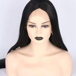 NNOLA Women's Wig 24 Inch Black Straight Lace Front - Unleash Your Glamour for Halloween, Concerts, and Beyond