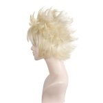Cosplay Anime Wig - Short Blonde Synthetic Wig for My Hero Academia Fans