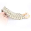 DIGUAN's Messy Wide 2 Strands Synthetic Braided Headband - Beauty Accessory in Light Ash Blonde, Perfect for Effortless Style
