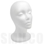 12" Foam Wig Heads - Lightweight and Portable for Home, Salon, and Travel - Ideal for Styling, Display, and Easy Hair Care