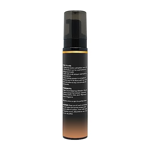 Lace Perfection Kit: Dolahair Lace Tint Mousse with 2 Melting Bands - Achieve Seamless Wig Blending