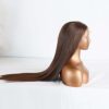 UNIQUEWIG's 24" Dark Brown Silky Straight Synthetic Lace Front Wig