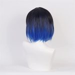 SisiruKou Anime Cosplay Wigs - Unleash Vibrant Style with Blue Gradient Synthetic Hair