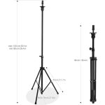 HYOUJIN Metal Adjustable Wig Stand – A Stable Solution for Maneuvering and Styling Wigs Effortlessly