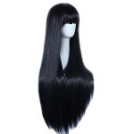 Long Straight Anime Cosplay Wig - Heat Resistant Fashion Wig for Women with Free Wig Cap