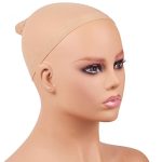 Seamless Style Mastery: 4 Flesh-Colored Wig Caps - Easy to Wear, Perfect for Halloween and Christmas Parties
