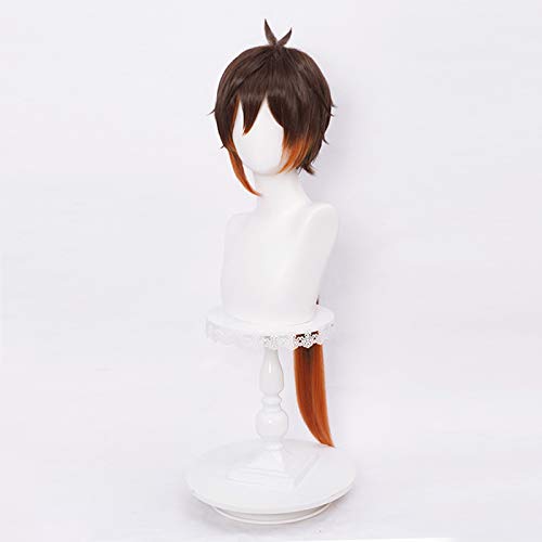 Power of SL Brown Wig's Anime Spiky Fluffy Hair with Ponytails - A Must-Have Feature for Authenticity