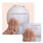 Invisible Confidence: 4 PCS HD Wig Caps with Elastic Bands - Perfect Lace Front Wig Caps for Seamless Blending and Lace Melting