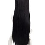 Black Long Straight Bangs Wig - Unleash Your Cosplay Creativity