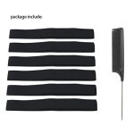 6 Pcs Adjustable Wig Elastic Bands - Embrace Comfort and Style for Lace Frontal Laying