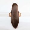 UNIQUEWIG's 24" Dark Brown Silky Straight Synthetic Lace Front Wig