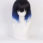 SisiruKou Anime Cosplay Wigs - Unleash Vibrant Style with Blue Gradient Synthetic Hair