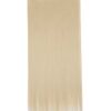 S-noilite Elegant 30-Inch Longest Straight Bleach Blonde 3/4 Full Head Clip in Hair Extensions - Transform Your Look Instantly with High-Quality Synthetic Fiber