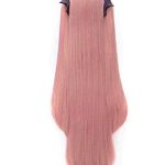 Anogol Pink Cosplay Wig 3PCS Set - Anime Hair Transformation with Headwear, Cap, and Wig for Comic Con, Halloween, and Daily Dress-Up