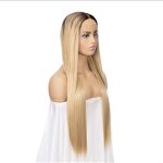 Jlo Sleek Blonde 34 Synthetic Lace Front Wigs