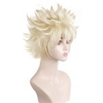 Cosplay Anime Wig - Short Blonde Synthetic Wig for My Hero Academia Fans