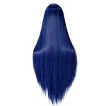 Hair Cap+32Inch/80cm Dark Blue Wig