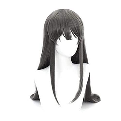 TLSD's Sakurajima Mai Wig - Featuring High-Quality Synthetic Fiber and Bonus Hair Clip for an Authentic Look