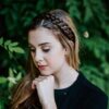 Upgrade Your Look Instantly: Madison Braids Women's Five-Strand Headband Hair Braid Extension in Natural-Looking Dirty Blonde