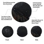 Lotfon Short Curly Wigs - Synthetic Hair, Heat Resistant, and Fluffy Natural Wigs for African American Women in Gorgeous Brown