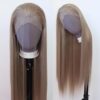 ZigZag Hair's Long Straight Light Brown Wig – Pre-Plucked, Heat Resistant, and Fashion-Forward for Unmatched Versatility