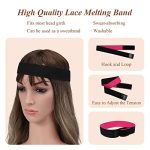 Invisible Confidence: 4 PCS HD Wig Caps with Elastic Bands - Perfect Lace Front Wig Caps for Seamless Blending and Lace Melting
