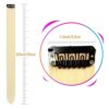MEckily 22 Inch Colored Hair Extensions: Transform Your Look with Party Highlights - Straight Synthetic Hair for Kids' Glamorous Styles