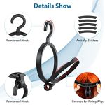 Wig Hanger Set - 3 Pack Hanging Wig Stands for Display, Storage, and Styling, Portable and Space-Saving Wig Holders to Keep Your Wigs in Perfect Shape
