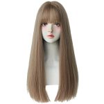 Elevate Your Style with 7JHH WIGS Light Brown Wig – Realistic Synthetic Beauty for Cosplay Parties and Everyday Charm