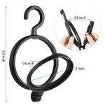 Wig Hanger Set - 3 Pack Hanging Wig Stands for Display, Storage, and Styling, Portable and Space-Saving Wig Holders to Keep Your Wigs in Perfect Shape