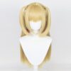 Transform into Misa Amane with Long Blonde Cosplay Wig – Perfect for Halloween and Costume Events