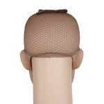 Wig Comfort with Pack of 12 Open-End Brown Mesh Net Wig Caps - Ultimate Hair Control