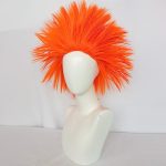 ANOGOL Orange Crazy Wig for Kids - Unique Spiky Design for Memorable Anime Cosplay