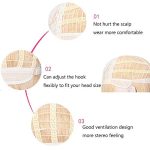 PATTNIUM Men's Short Curly Blonde Wig – Perfect Heat-Resistant Blonde 70s Costume Wig