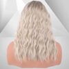 VEDAR-031-18: Embrace Elegance and Confidence with the Best Medium Length Synthetic Blonde Wig