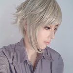 Curly High Temperature Fiber Dark Brown Short Cosplay Wig
