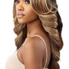 Synthetic Melted Hairline HD Lace Front Wig - BEGONIA (1B) - Perfect for Effortless Glamour