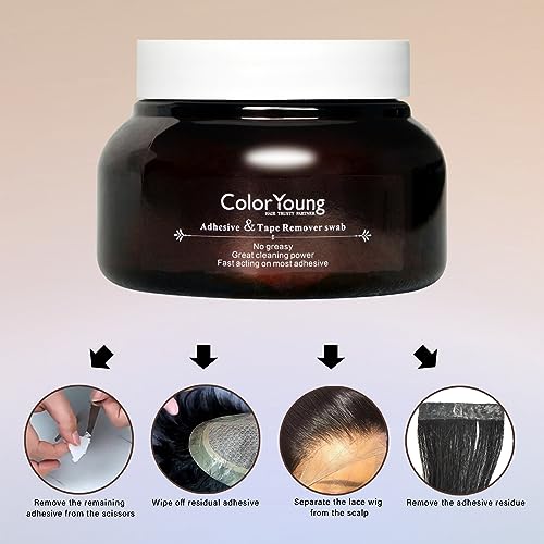 Unveil Effortless Elegance: Tape in Extension Remover - Your Go-To Solution for Wig Tape Adhesive Residue