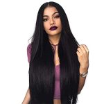RDY Luxe Black 24-Inch Silky Straight Lace Front Wig – Chic and Effortless Elegance for Every Occasion