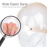 Invisible Comfort Bundle: 6PCS HD Wig Caps for Lace Front Wig with 1PCS Elastic Band - Ultimate Breathable and Natural-Looking Wig Cap Set