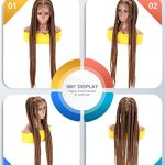 36 Inches HD Full Lace Braided Wigs - Knotless, Lightweight, and Natural-Looking for Black Women