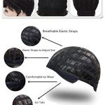 KiyaCOS Shota Aizawa Cosplay Wig - Heat Resistant Black Fluffy Curly Wave for Anime Daiy Wear and Costume Mastery