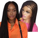Elevate Your Look with a 30" Knotless Braided Wig on 13x6