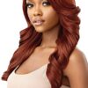 Synthetic Melted Hairline HD Lace Front Wig - BEGONIA (1B) - Perfect for Effortless Glamour